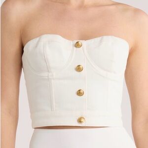 Alice + Olivia Hensley Bustier Top